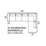 Gamma avopääty XL, oikea - Image 2