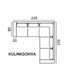 Gamma kulmasohva - Image 2